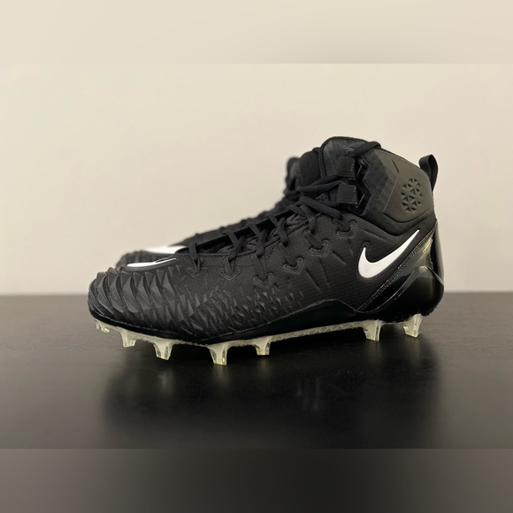 Nike Force Savage Pro TD Promo Football Cleats Black AJ6605-005 Men's Size 14